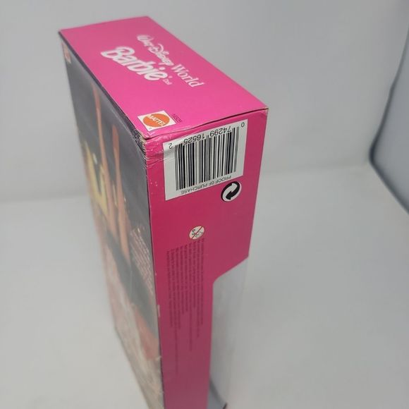 NIB! SPECIAL EDITION 25TH ANNIVERSARY WALT DISNEY WORLD BARBIE UNOPENED 1996 - Picture 10 of 10